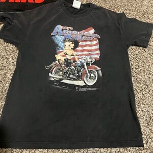 Betty Boop American Rider Graphic Tee